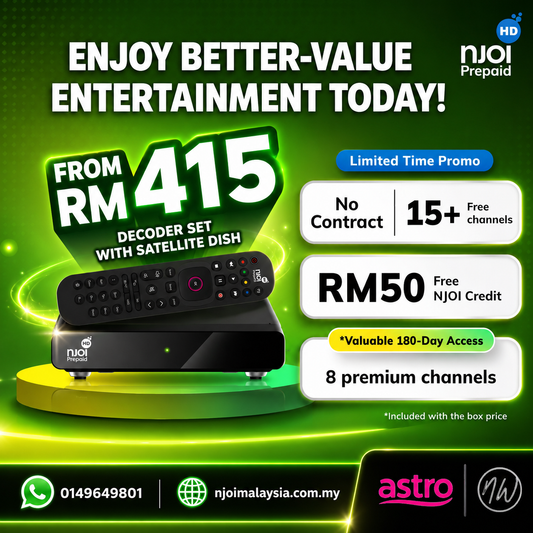 Upgrade Your Home Entertainment with Njoi Prepaid Today!