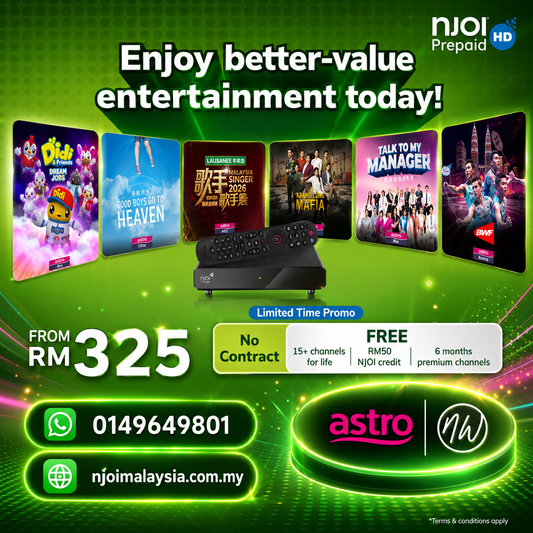 Promosi Pakej Njoi RM325 untuk rumah yang sudah ada satellite – Daftar sekarang